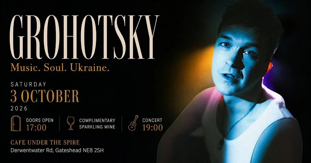 GROHOTSKY . Music. Soul. Ukraine. at Cafe Under The Spire