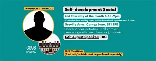 COGS Self-development Social AUG SOLIHULL