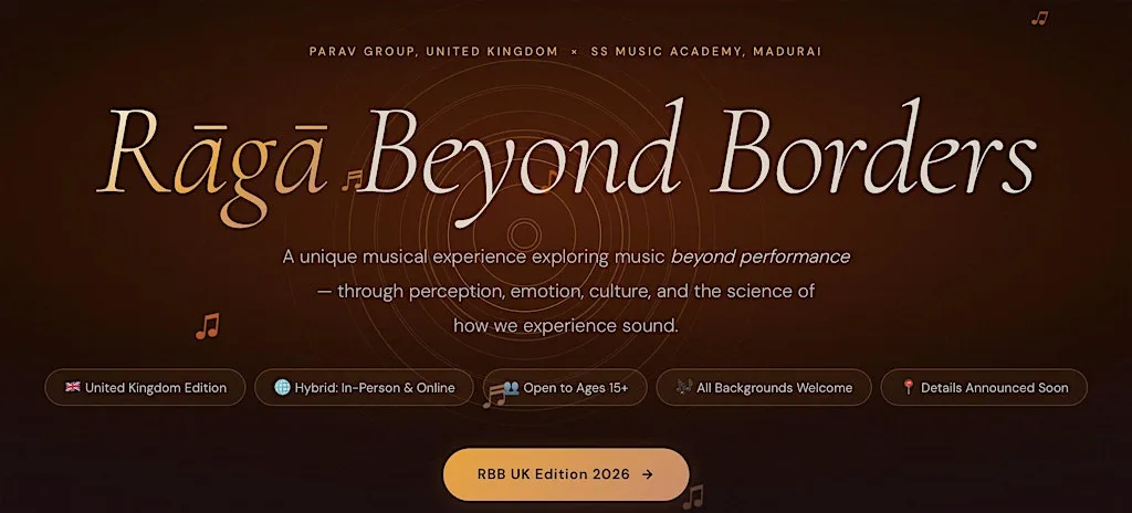 Raga Beyond Borders Workshops