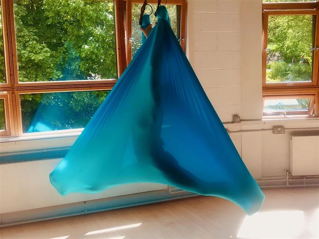 Aerial Yoga Workshop Edinburgh, Sat 31st October, 9.15-10.45am