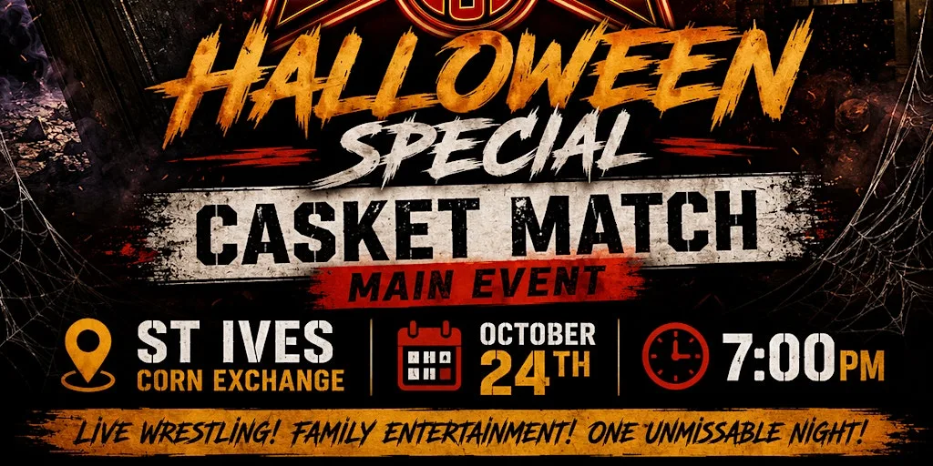 ST IVES HALLOWEEN WRESTLING SPECIAL at St Ives Corn Exchange