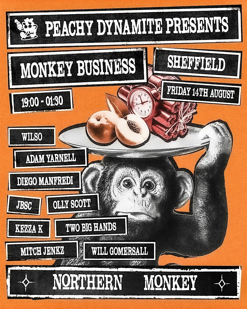 Peachy Dynamite: Monkey Business