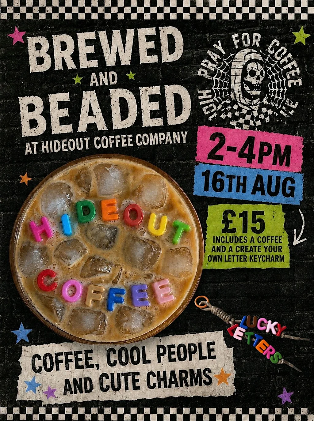 Brewed & Beaded at Hideout Coffee Company