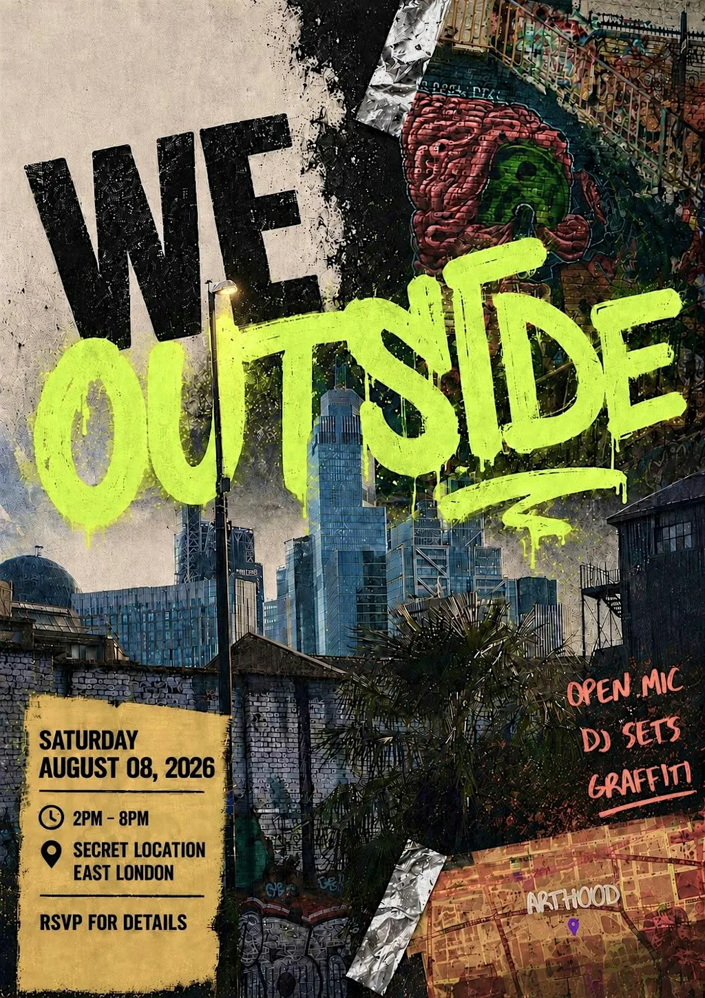 WE OUTSIDE Creative Outdoor Event