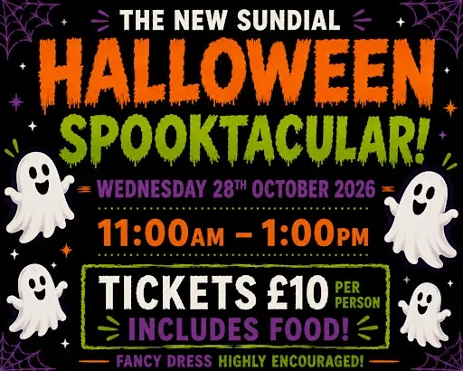 The new sundial spooky spectacular at The New Sundial