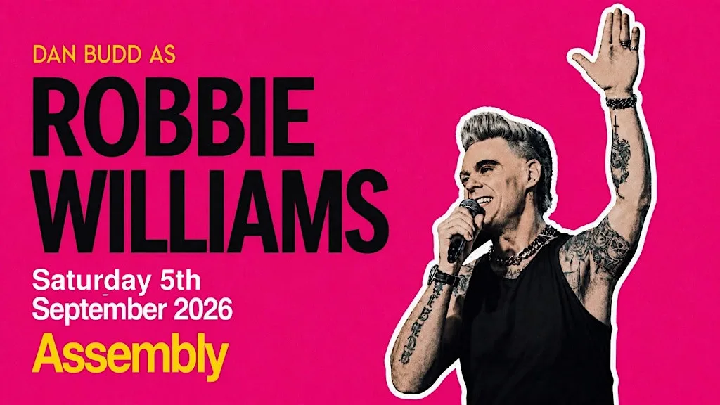 DAN BUDD AS ROBBIE WILLIAMS