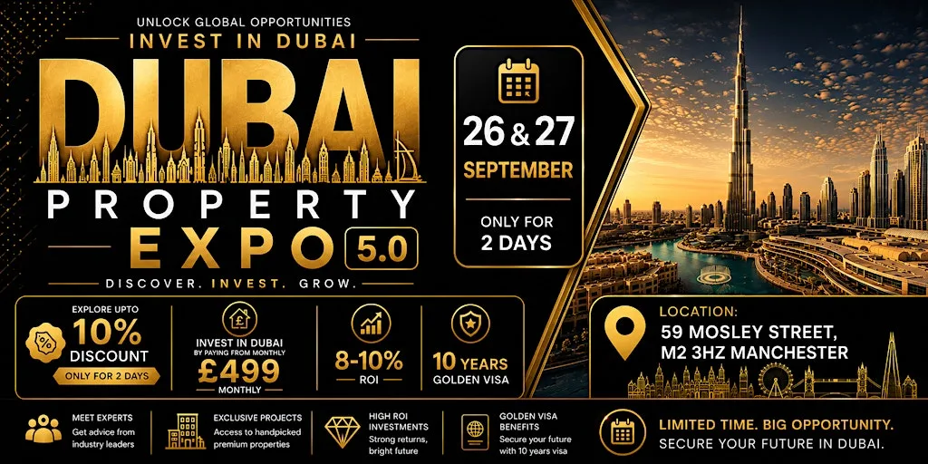 Dubai Property Expo 5.0 - Manchester, UK at 59 Mosley St