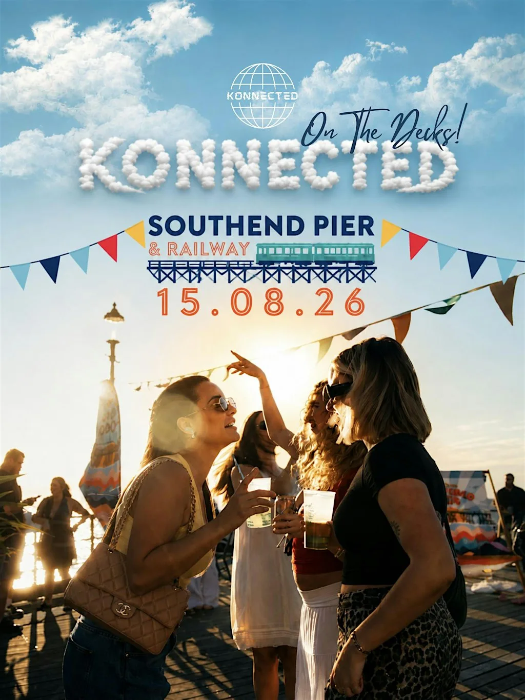Konnected On The Decks - Southend Pier 15.08.26 (FREE POP UP!)
