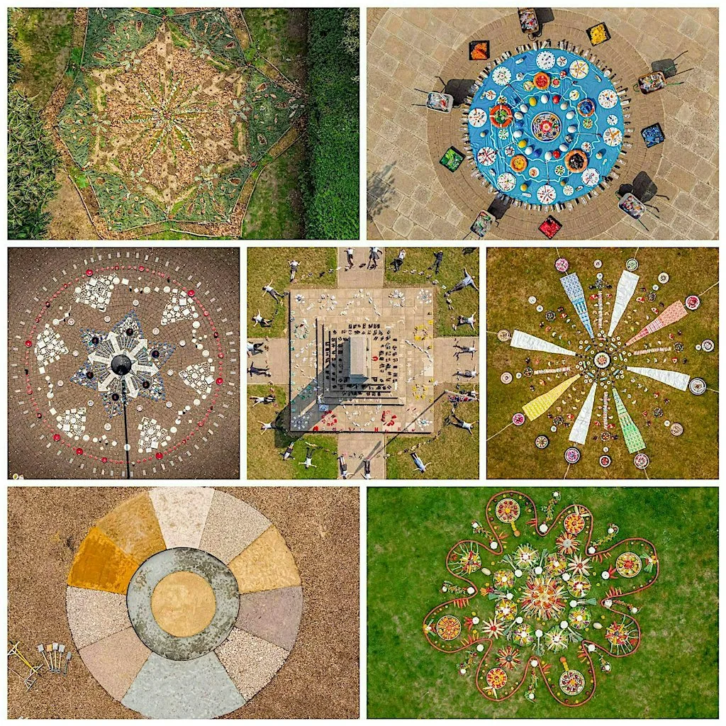 Viewing Times - Mandala Artwork at Coalhouse Fort