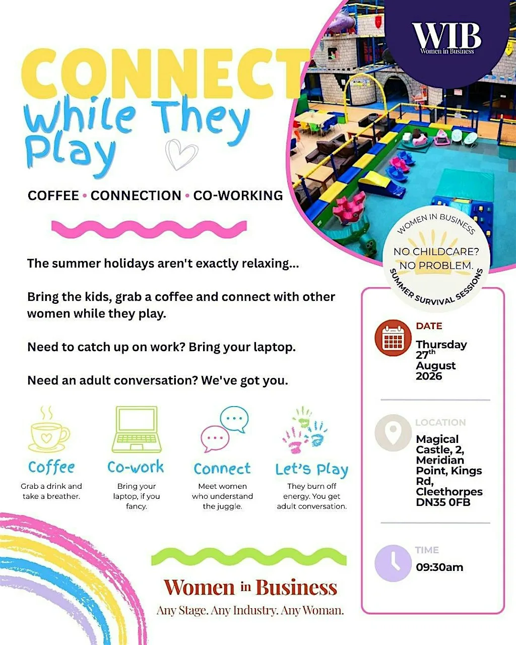 Connect While They Play | Summer Survival Sessions at The Magical Castle