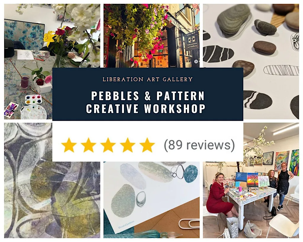 Pebbles & Pattern: Mixed Media Explorations Inspired by Brighton Beach