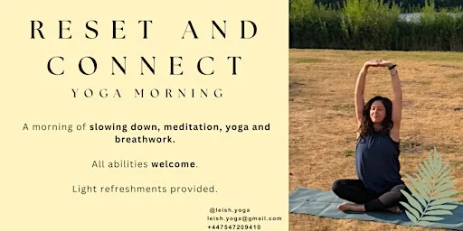 Reset and Connect- Yoga Morning in Norwich City Centre