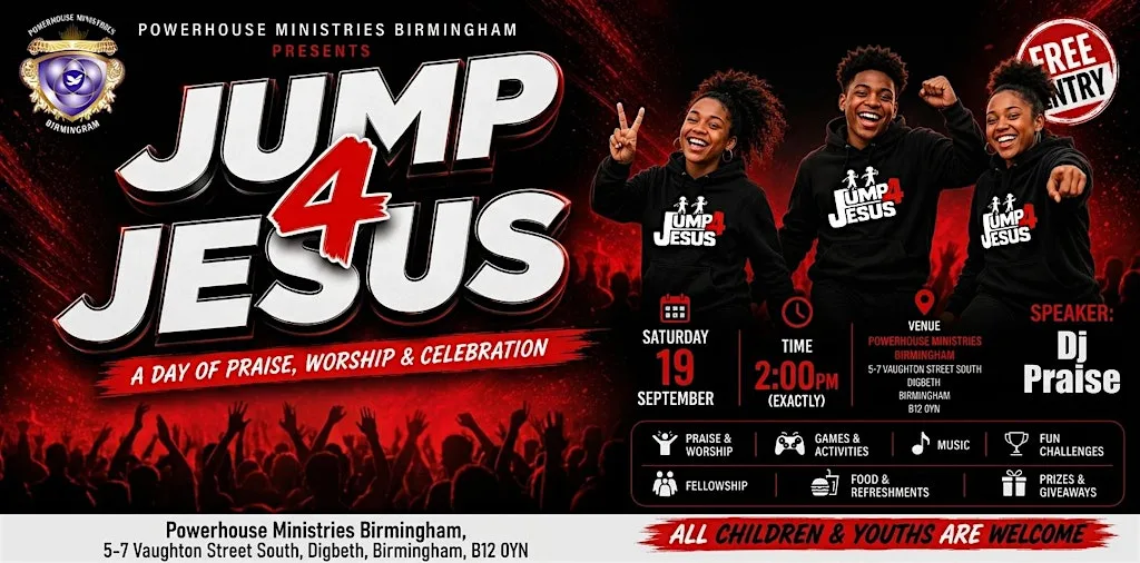 Jump 4 Jesus 2026 – A Day of Praise, Worship & Celebration