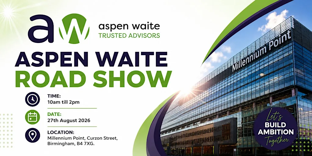 Aspen Waite Roadshow - Millennium Point, Birmingham at Millennium Point