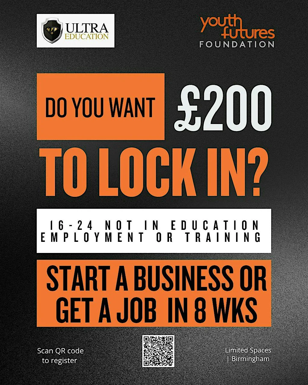 GET PAID TO LOCK IN (BIRMINGHAM -Cohort 2) at Metro Bank