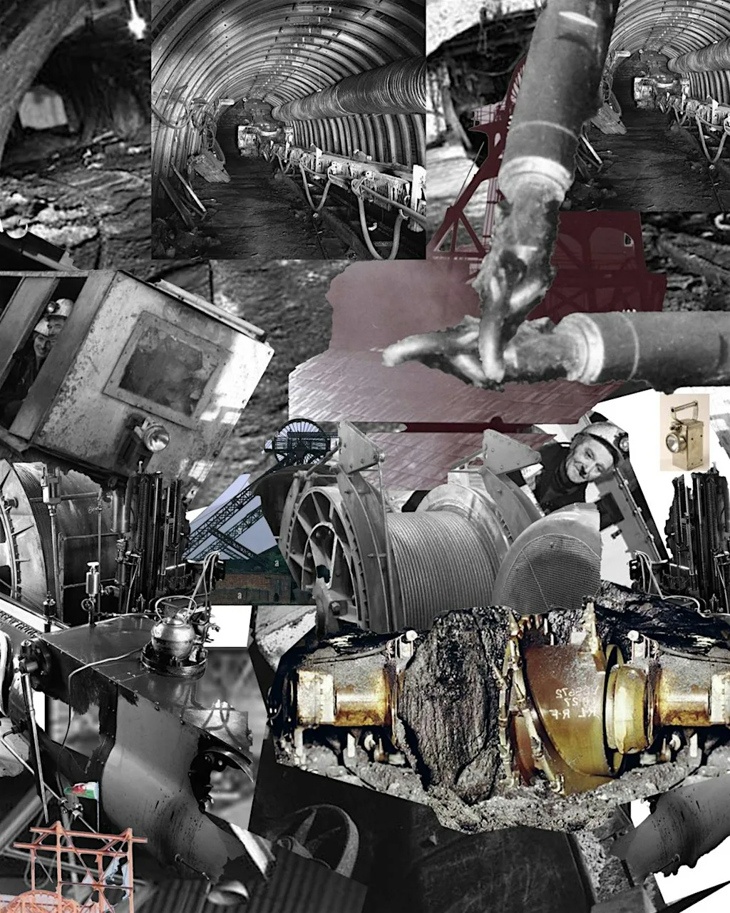Alien Mines- Collaging workshop at Elysium Gallery & Studios