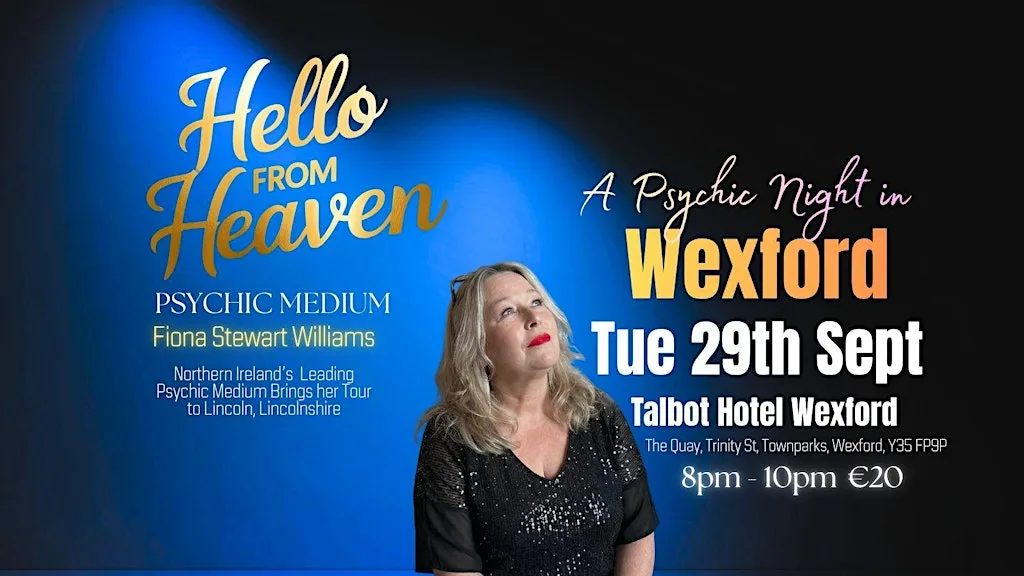 A Psychic Night in Wexford - Talbot Hotel Fiona Stewart-Williams at Talbot Hotel Wexford