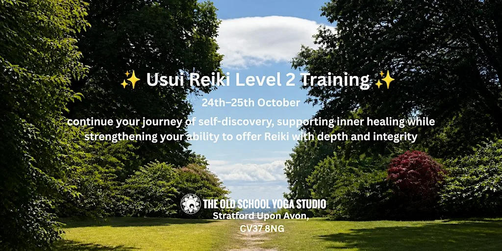 Usui Reiki Level 2 Training at Old School Yoga Studio