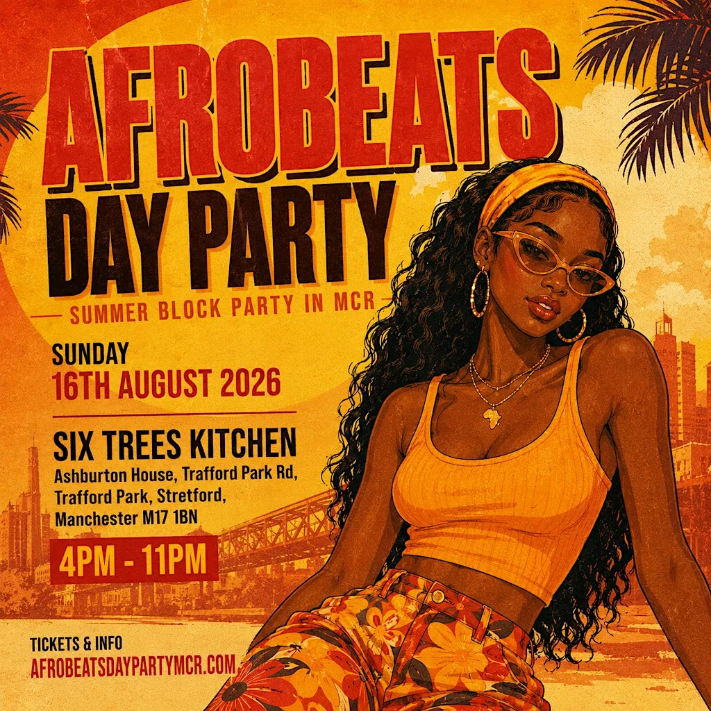 AFROBEATS BLOCK PARTY - EVERYONE FREE BEFORE 6PM (1200+ RAVERS) at Six Trees Kitchen