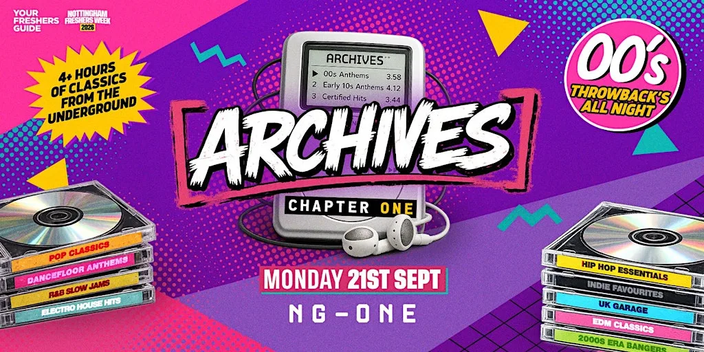 Archives Nottingham - Freshers 2026 at NG-ONE
