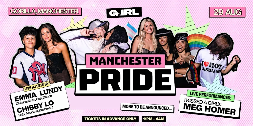 G.IRL Manchester Pride WLW / Queer Party Club Night