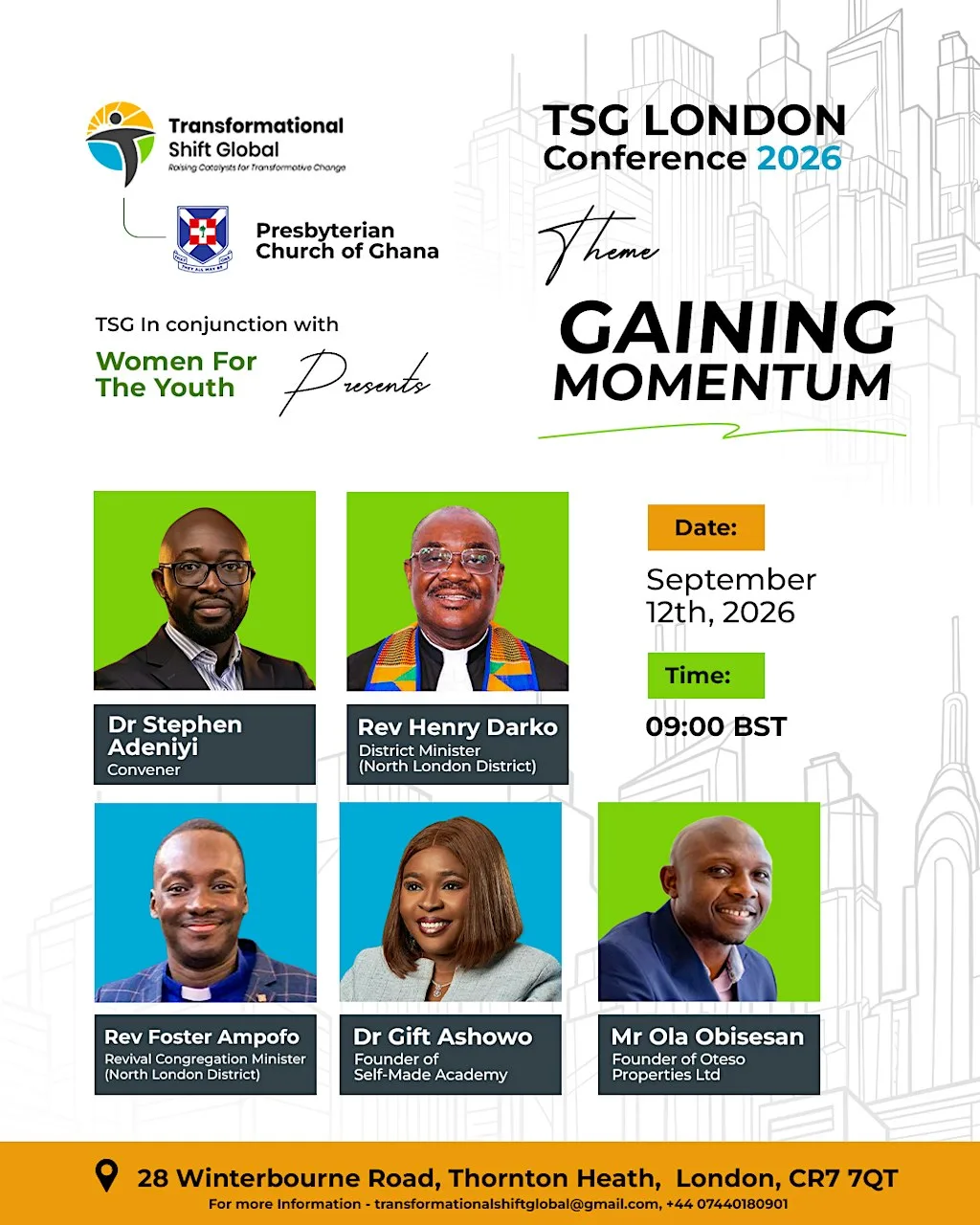 London TSG Conference 2026