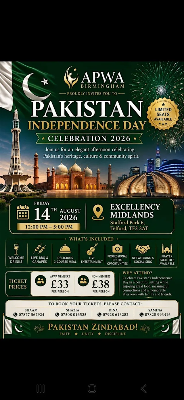 Pakistan independence Day celebration