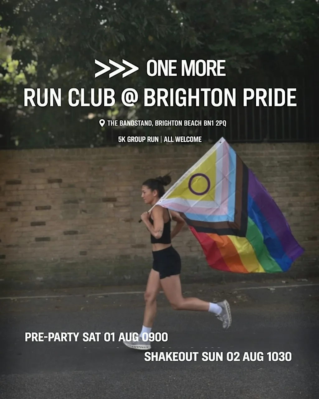 ONE MORE RUN CLUB @ BRIGHTON PRIDE