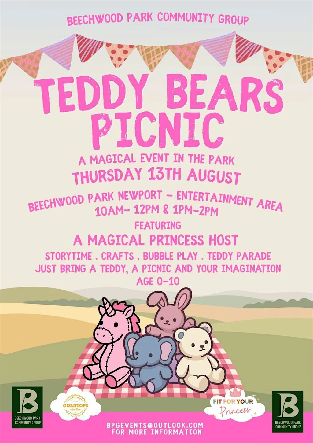 Teddy Bears Picnic at Beechwood Park, Entertainment Area