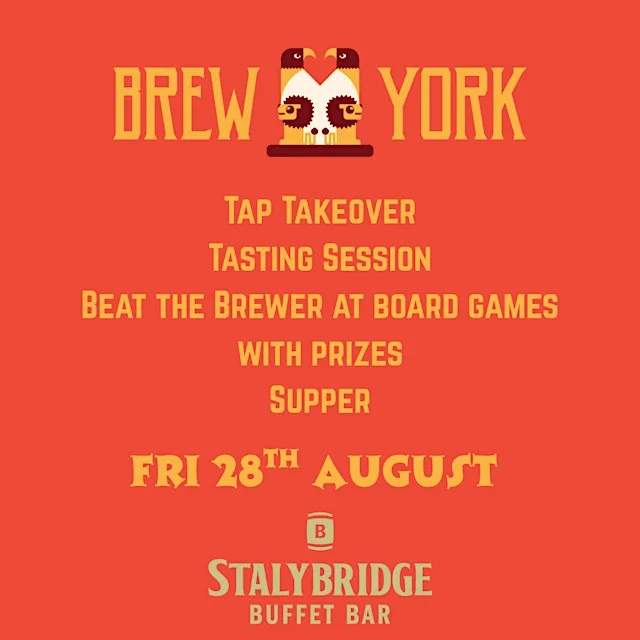 Brew York Tap Takeover, Meet & Beat the brewer at Stalybridge Buffet Bar