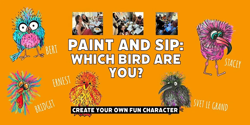 Paint and Sip: Which Bird Are You?