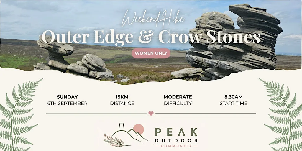 Outer Edge & Crow Stones| 15km | Women only at Langsett Flouch Car Park - Yorkshire Water