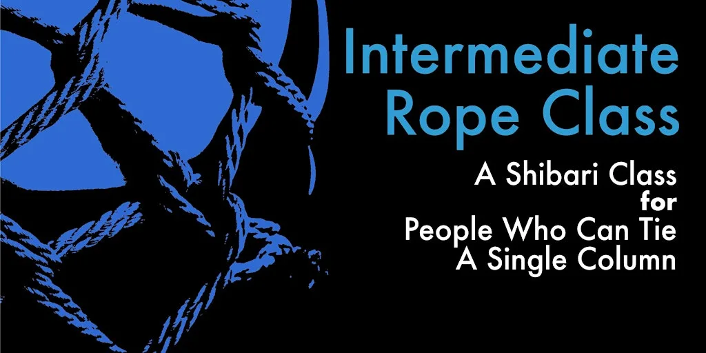 Intermediate Rope Class - Sept - Butterfly Harness