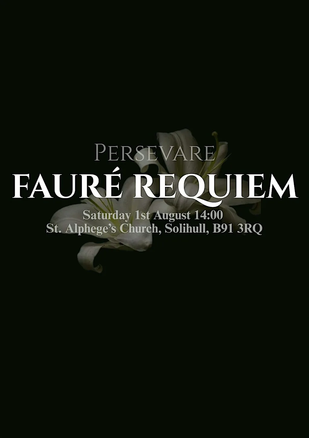 Fauré's Requiem at St Alphege Parish Church