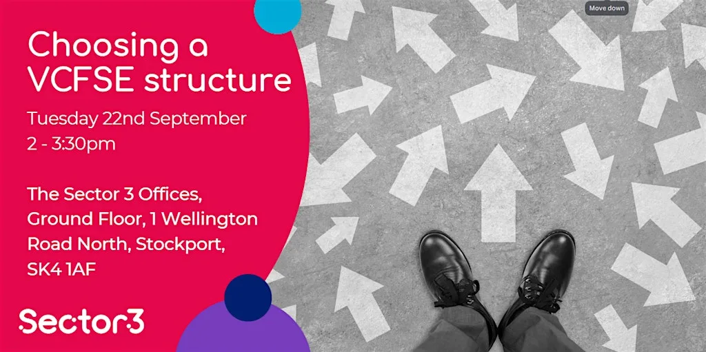 Choosing a VCFSE group structure (in person)