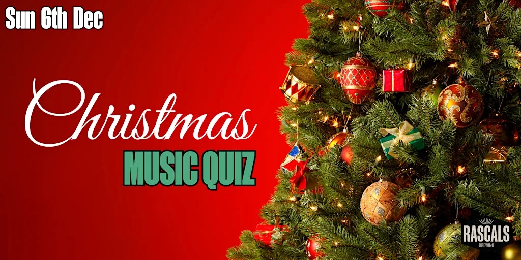 Christmas Music - Quiz Night at Rascals Brewery & Pizza Restaurant
