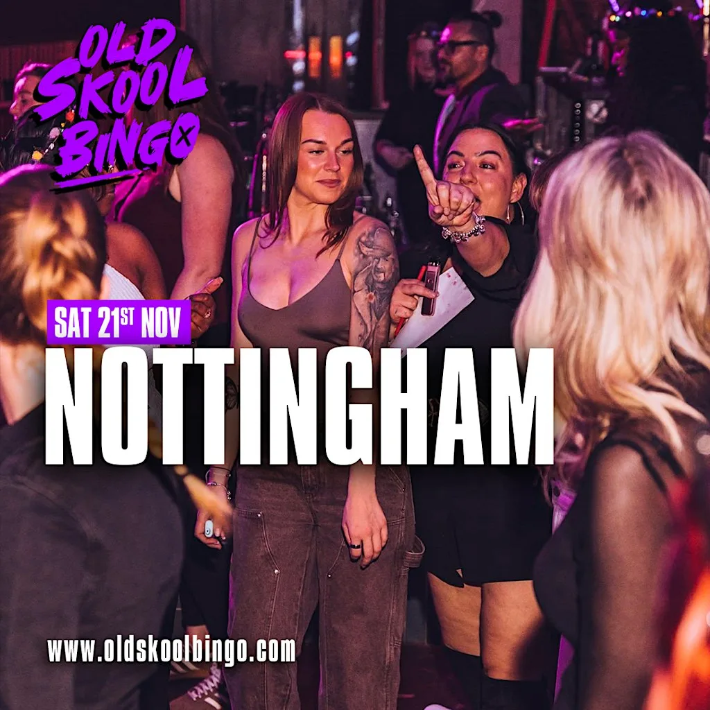 Old Skool Bingo Sat 21st Nov Nottingham at NG-ONE