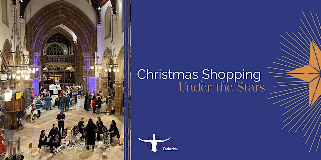 Christmas Shopping Evening Under the Stars