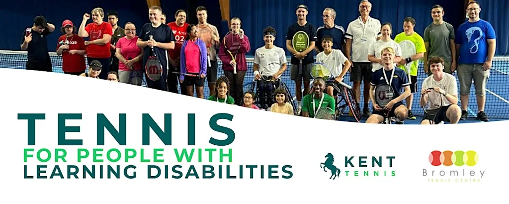 Tennis Day For People With Learning Disabilities at Bromley Tennis Centre