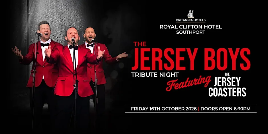 The Jersey Boys Tribute Night featuring The Jersey Coasters at Royal Clifton Hotel Southport