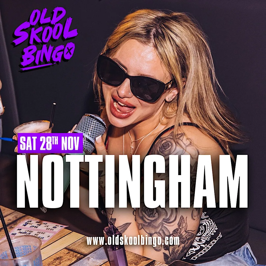 Old Skool Bingo Sat 28th Nov Nottingham at NG-ONE