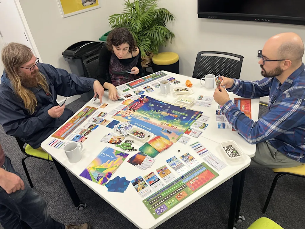 Board Games at York Environment Festival: Daybreak at University of York