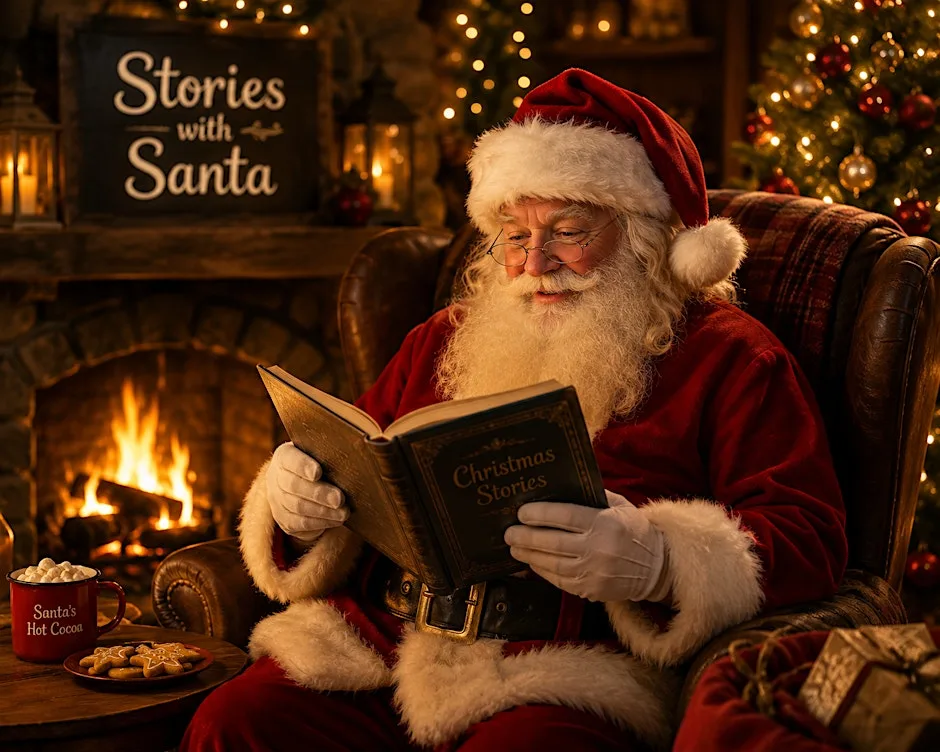 Stories with Santa at Dunkeld House Hotel