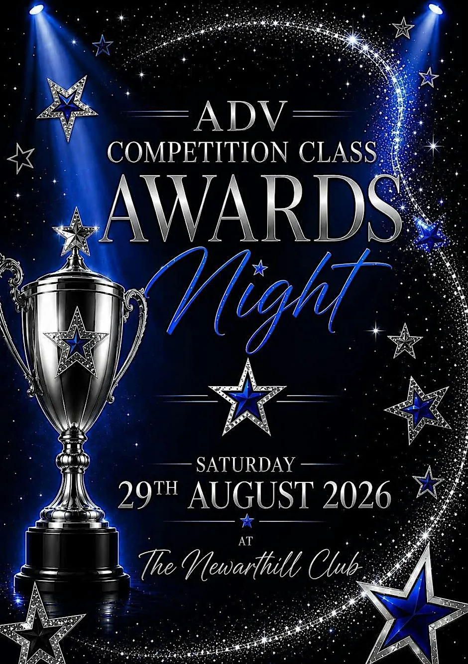 ADV Competition Class Awards Night 2026 at The Club, Motherwell