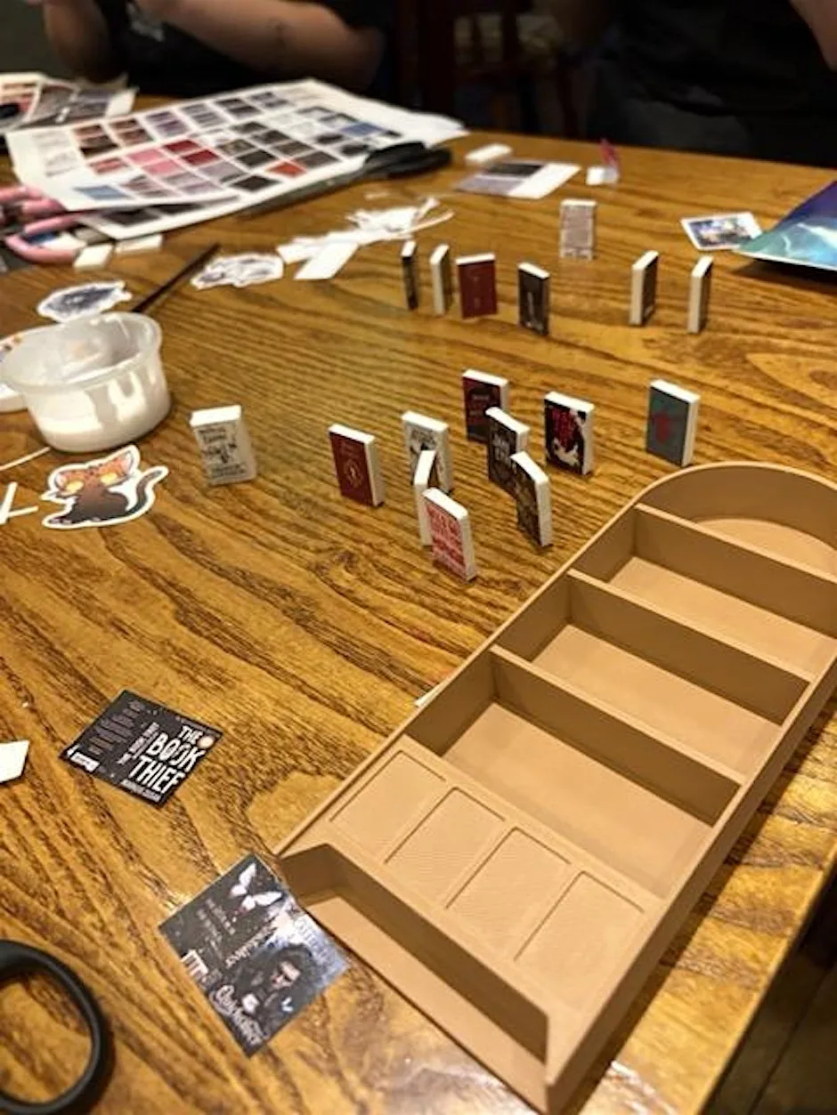 Miniature Books Craft Night at Morning Star
