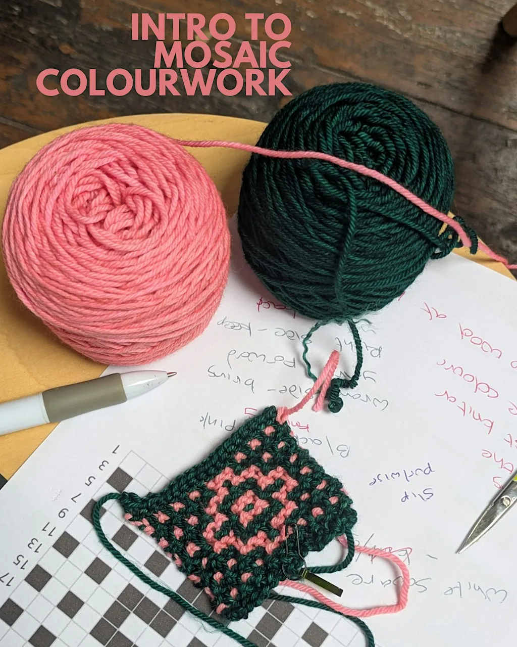 Intro to Mosaic Colourwork with Sheffield Yarn Shop at Sheffield Yarn Shop