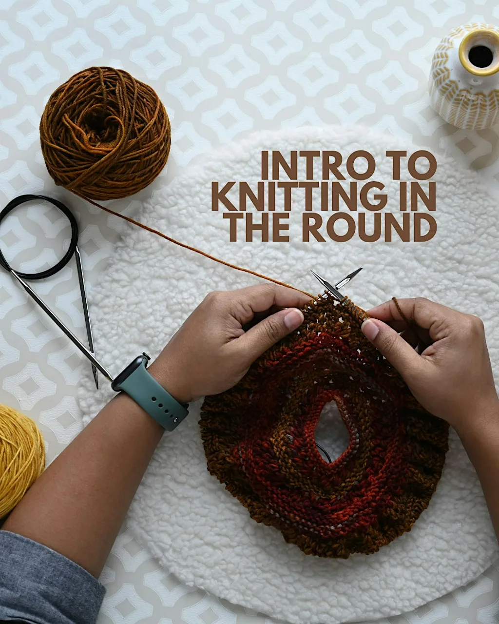 Intro to Knitting in the round with Sheffield Yarn Shop at Sheffield Yarn Shop