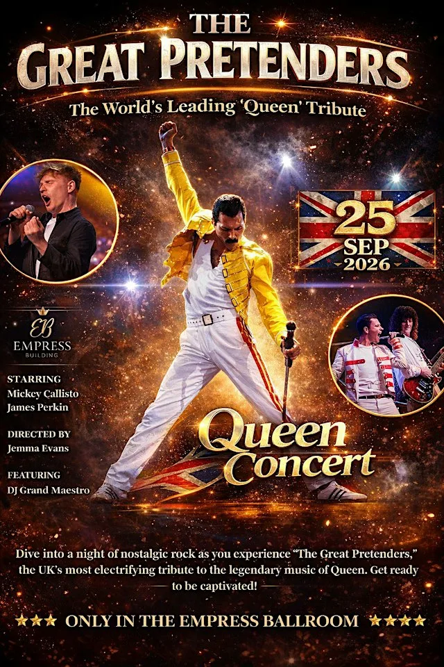 The Great Pretenders - Queen tribute at Empress Building