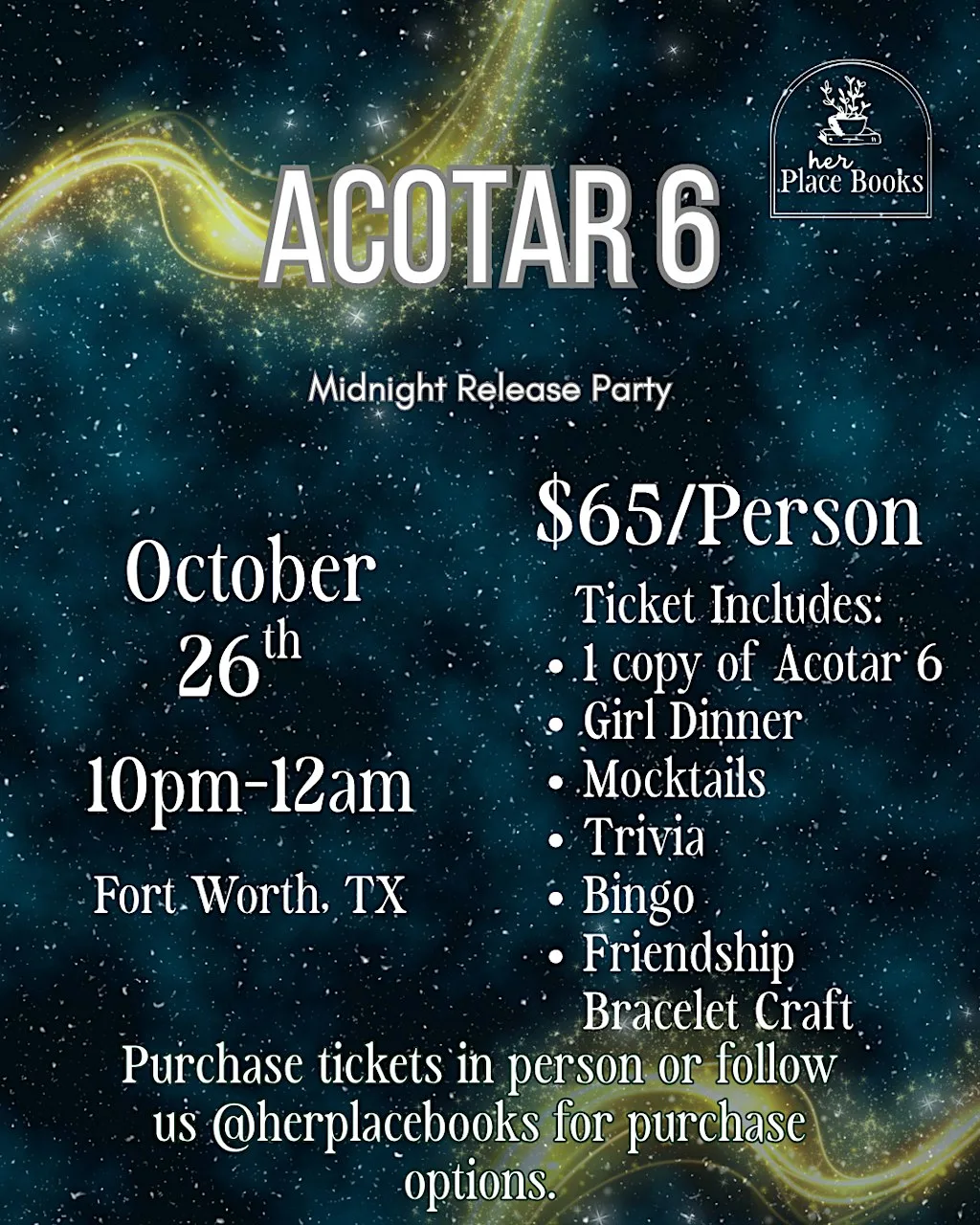 ACOTAR 6 Midnight Release Party