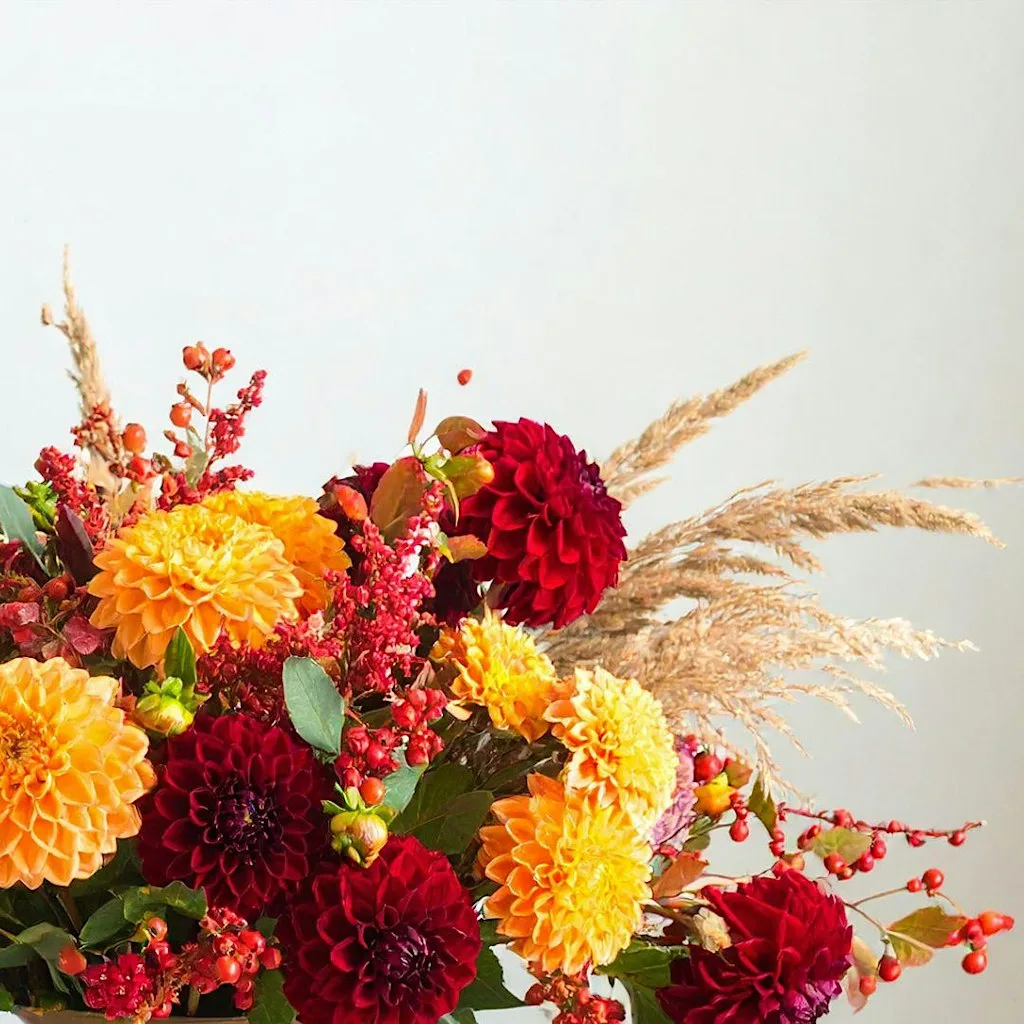 Dahlia Flower Arranging Workshop at Crook Hall Gardens, Durham